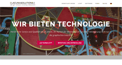 Desktop Screenshot of lacunasolutions.com